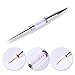 Born Pretty Double-ended Nail Art Liner Brush Ultra-thin Line Drawing Pen Rhinestone Nail Art Manicure Tool
