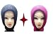 Light Gear Combo of 2 Women Woolen Head Scarves (Any Two Colors Randomly) Cap Model RS.329.00