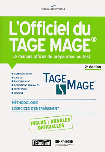 L'Officiel du TAGE MAGE 2e édition L'Officiel du TAGE MAGE 2e édition