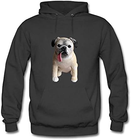 Women's Creative Funny Dog/Puppy Pattern Pullover Hoodies Sweatshirts Long Sleeve Casual Unisex Tops 3XL