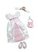 Produktbild Zapf Creation 908952 - Nelli dreams Bekleidung Set, Prinzessin, weiß