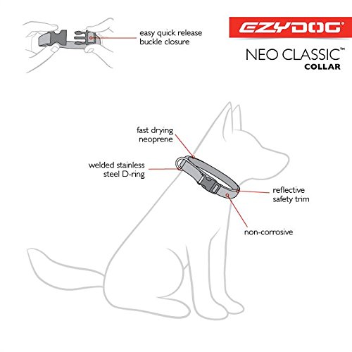 EzyDog-Neo-Classic-Dog-Collar-Top-Quality-Durable-Reflective-Easy-Clean-Comfy-Green-Camo