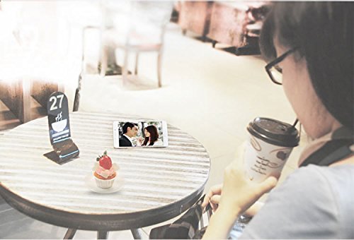 Ice Pop Stand Smartphone Stand, Multi Angle Einstellung Windschutzscheibe Mount & Grip für iPhone SE / 6/6/7/7 / Samsung Galaxy S7 S7 Edge Amazon Fire iPad Große Anchor Silber - 5