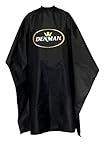 Denman Black Waterproof hairdresser's cape - DENDSW1