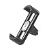 Produktbild Finoo I Handy Lüfter Halterung Air Vent 360 Grad KFZ Halterung Auto Mount Cradle für iPhone X/SE/6/6S, iPhone 7, Nexus 5 x, Moto E, OnePlus X, HTC, Sony, Nokia und andere Smartphones (schwarz)