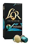 L'Or Espresso Café Papouasie Nouvelle Guinée - Intensité 7 - 50 Capsules en Aluminium Compatibles avec les Machines Nespresso&reg; (Lot de 5X10 capsules)