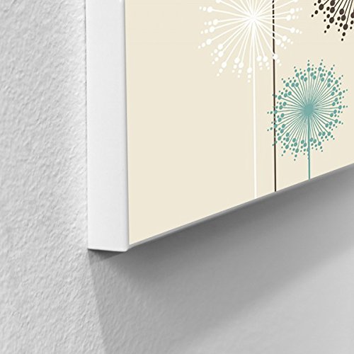 banjado – Design Magnetwand quadratisch Memoboard 50x50cm Pinnwand magnetisch mit Motiv Kugelfontänen - 2