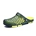 Produktbild Hishoes Herren Garten Clogs Breathable Hohl Pantoletten Gartenschuhe Latschen Sommer Freizeit Strand Schuhe
