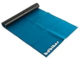 BDBikes - Folding Teal and Black Turbo Trainer Mat 170cm x 75cm x 0.4cm