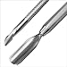 Stainless Steel Cuticle Nipper Cutter Nail Art Clipper set (Cuticle Clipper+Cuticle Pusher)