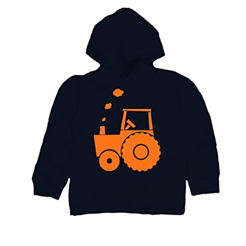 Inda-Bayi Baby-Toddler-Kids Cotton Hoodie T-Shirt - tractor