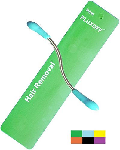 PLUXOFF ® facial Hair Remover Epilator REMOVES HAIRS without tweezers by spring each one strip with Briyte crest epistick