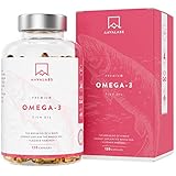 Omega 3 Fish Oil [ 2000mg ] by Aava Labs - High Strength - Molecularly Distilled for Purity and Freshness - 800mg EPA & 400mg DHA Per Daily Dose - Non-GMO, Gluten and Dairy Free - 120 Softgels.