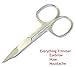 BeautyTrack Nose Scissor Mustache Scissors Baby Hair Trimming Scissor Grooming Beard Scissor Sharp Scissor Eyebrow Scissor ONLY AT AMAZON