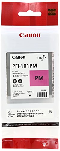 Canon PFI-101PM Encre pour papier photo IPF5000/5100/6000S/6100/6200 Magenta