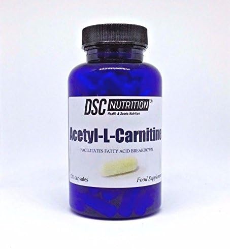 120 x Acetyl-L-Carnitine Capsules - 1800mg per serving - By DSC Nutrition