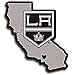 Produktbild Siskiyou Sport Los Angeles Kings Home State Aufkleber, Schwarz, 12,7 cm