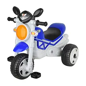 CREW4 Mini Bullet Tricycle for Kids,Smart Plug n Play Kids Ride on for 12 Months to 60 Months Boys/Girls/Children Cycle Bullet Tricycle (Blue)
