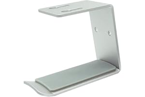 Geneic Support de casque en alliage d'aluminium Support mural pour casque de bureau Support d'affichage Crochet de suspension pour écouteurs