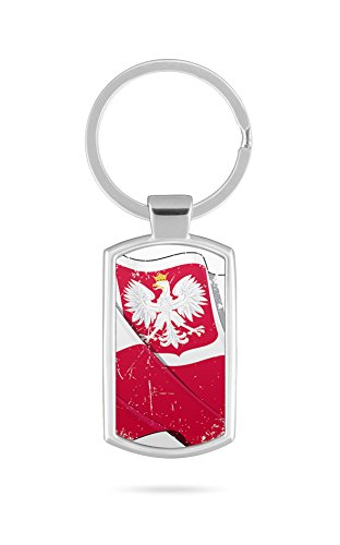 Schlüsselanhänger Polen Fahne 1