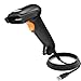 Produktbild NYEAR (NT10-U) Handheld Wired USB Barcode Scanner 1D Handheld Inventory Laser-Barcode-Leser mit automatischem kontinuierlichem Scan für Computer Windows mit kabelgebundenem USB-Kabel