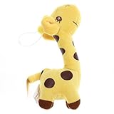 Yellow Baby Kid Children Colorful Soft Plush Dear Giraffes Animal Stuffed Doll Toy Gift
