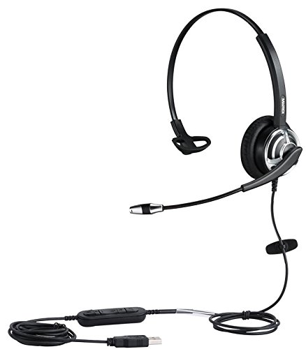Preisvergleich Produktbild HSD805UC USB-Headset, Kopfhörer, Profiqualität, Unified-Communication-Standard, Microsoft® Lync-kompatibel