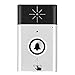 Produktbild Mugast Türklingel,Funkklingel Set Mini Portable Wireless Digital Doorbell,Zwei-Wege-Voice Home Doorbell,Drahtlose Türklingel Gegensprechanlage Türklingel Intercom Kit,300m Reichweite im Raum(Silber)