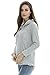 Bearsland Women's Winter Sporty Hoodie Breastfeeding Nursing Top Gray UK Size 10-12