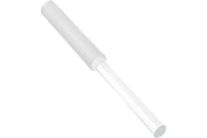 F FITYLE Crystal Singing Bowl Mallet Crystal Silicone Rod Clear Waterproof Knocking Rod for Singing Bowl Sound Bowls