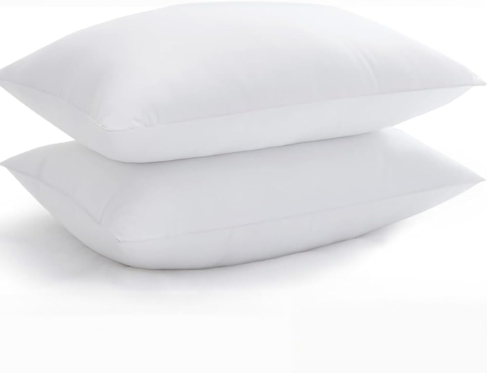 TeksNil Home 2 Adet Boncuk Silikon Yastık 700 Gram Antialerjik 50X70 Cm Ekonomik Yastık