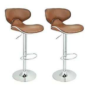 MBTC Horse Bar Stool Chair in Beige Color (Set of 2)