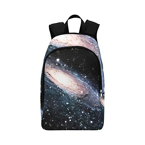 Preisvergleich Produktbild Spiralgalaxie-Universum-beiläufige Daypack-Reisetasche College School-Rucksack für Männer und Frauen