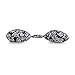 Baby Elephant Ears Neck Support (Black Dandy Damask)