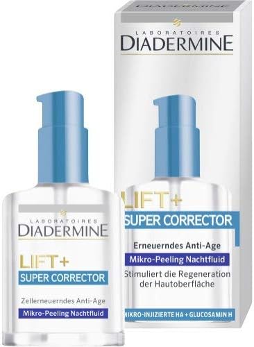 2 x Diadermine Lift+ Super Corrector Nachtfluid 50ml each