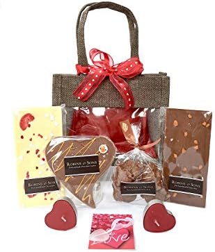 Robins and Sons Luxury RUBY GIFT BAG - Belgian MILK Chocolate