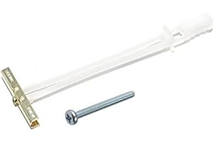 Toggler 25029 SnapToggler M5 Bolt Anchor, Silver, Pack of 10