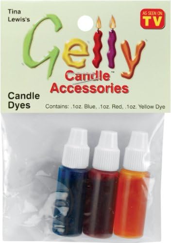 Gelly Candle 3610 Dye Assortment Set, Multi-Colour, 0.1 oz, Pack of 3