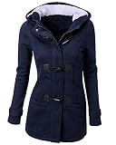 Mujer Invierno Abrigo Casual Sudadera con Capucha Chaqueta de Lana Capa...