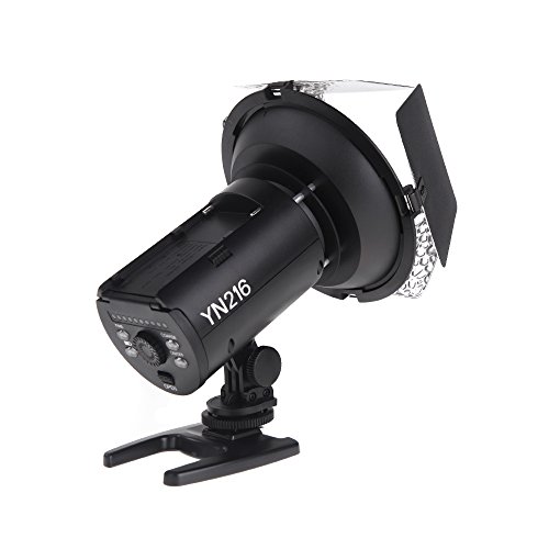 YONGNUO YN216 3200K-5500K LED Lumi  re Vid  o Cam  ra Prise de Vue avec 4 Plaque de Couleur pour Canon Nikon DSLR