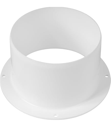 Kair Plastic Ducting Pipe 100mm - 350mm Short Length - Rigid Straight Duct Channel~5060272547066 02c Mp