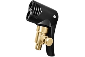 JUNHUI Junuhui Connettore Valvola Pneumatica Universale 8mm, Valvola Pompa di Gonfiaggio Clip Connettore Adattatore per Pneumatici, Motociclette, Camion