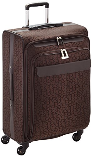 Preisvergleich Produktbild Calvin Klein Laptop Rollkoffer, 68 cm, 66 L, Braun