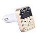 Produktbild Republe B2 Wireless FM Transmitter Bluetooth Car USB 2.1A Spannungsanzeige TF-Auto-Ladegerät Hand Free Music Mini-MP3-Player
