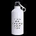 Produktbild I 'll be There für Sie Custom Sport Wasser Flasche Travel Cup Nice Geschenk 13,5 oz