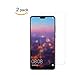 Produktbild Qingduoduo [2 Stück] Fur Huawei P20 Pro Schutzfolie, [9H Härte][HD Anti-Öl][Kratzer][Blasen und Fingerabdruck][Einfaches Anbringen] Panzerglasfolie Displayschutzfolie für Huawei P20 Pro