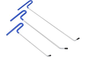 vidaXL Ausbeulwerkzeug 3-TLG. Stäbe Dellenlifter Dellenset Dellen Reparatur Set Reparaturset Ausbeulset Lackfreies Dent Abzieher Fahrzeug Auto