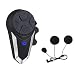 Produktbild Fodsports Motorrad Headset Bluetooth Sprechanlage BT-S3 Motorrad Kommunikation System GPS FM Radio Wasserdicht Helm Intercom Headsets (1 Packs of Soft Headphone)