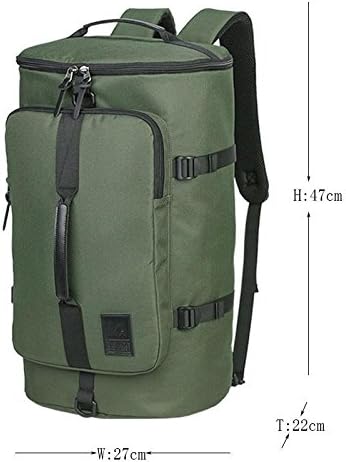 YYY-A new day Hiking Bag Outdoor Sports Durable Travel Camping for Men and Women Backpack 27*22*47cm , army green standard 35l