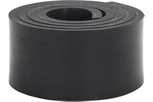 vidaXL Gummikant för snöplog svart 150x10x1 cm